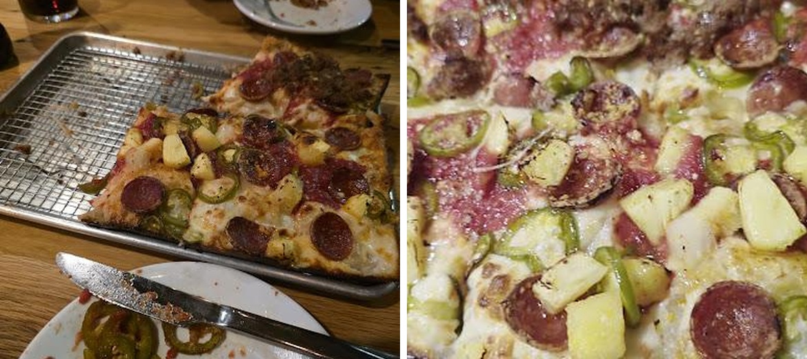 Emmy Squared Pizza: South End Menu